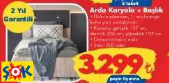 MODA LİFE ARDA KARYOLA + BAŞLIK